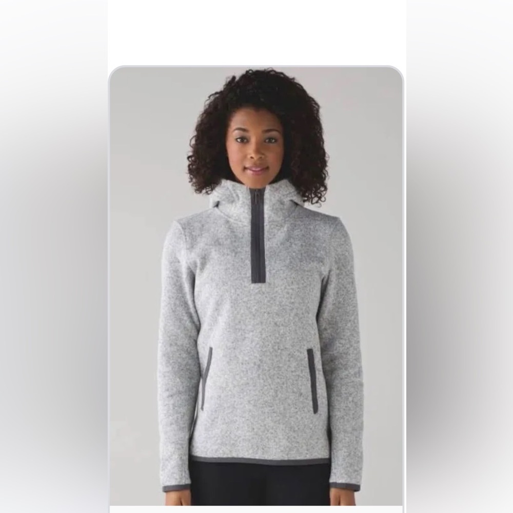 Lululemon pullover gray size medium